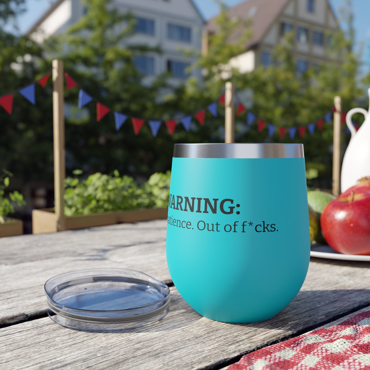 The Out of Patience Wine Tumbler