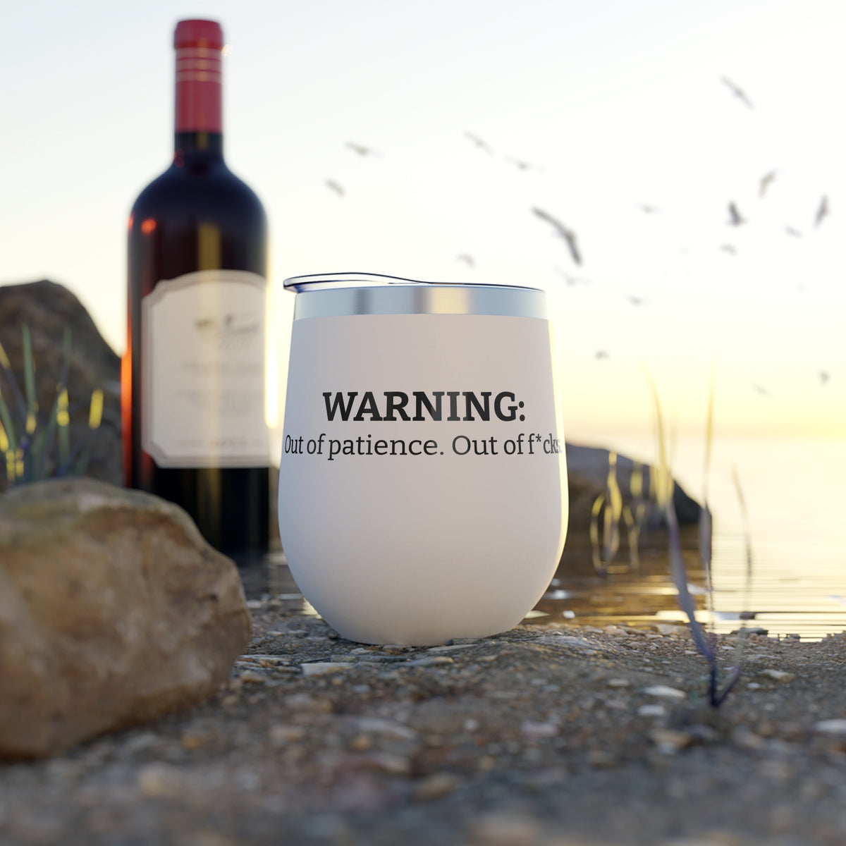 The Out of Patience Wine Tumbler